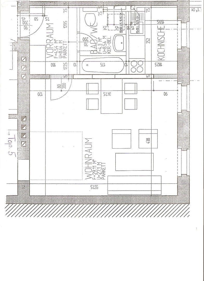 Prenájom bytu 1-izbový 40 m², Linz, Horné Rakúsko Prenájom bytu 1-izbový 40 m², Linz, Horné Rakúsko