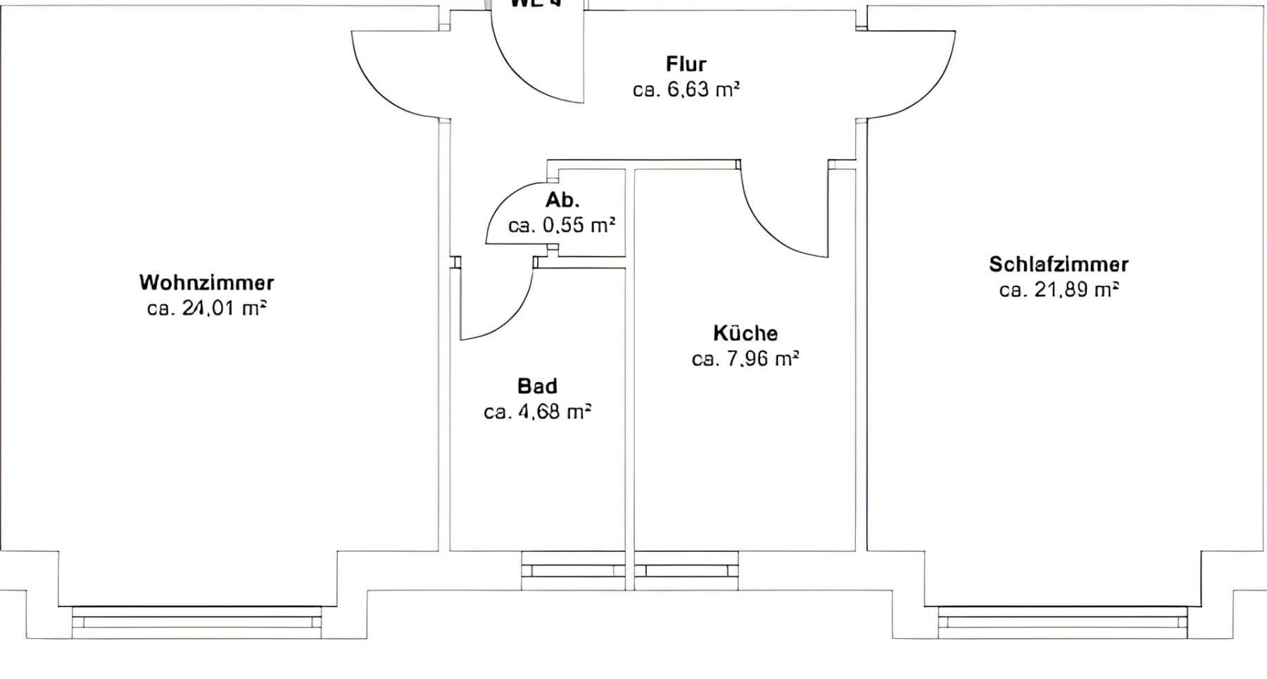 Prenájom bytu 2-izbový 66 m², Innere Kanalstraße 220, Köln, Severné Porýnie - Westfálsko Prenájom bytu 2-izbový 66 m², Innere Kanalstraße 220, Köln, Severné Porýnie - Westfálsko