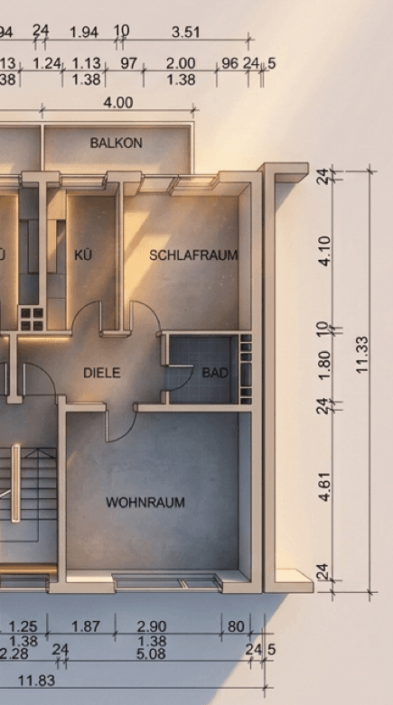 Prenájom bytu 2-izbový 58 m², Frohnhauser Straße 107, Essen, Severné Porýnie - Westfálsko Prenájom bytu 2-izbový 58 m², Frohnhauser Straße 107, Essen, Severné Porýnie - Westfálsko