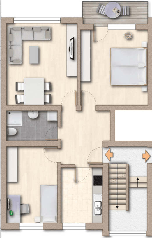 Prenájom bytu 3-izbový 72 m², Markgröningen, Bádensko-Wurttembersko Prenájom bytu 3-izbový 72 m², Markgröningen, Bádensko-Wurttembersko