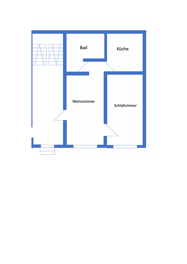 Prenájom bytu 2-izbový 43 m², Eutingen im Gäu, Bádensko-Wurttembersko Prenájom bytu 2-izbový 43 m², Eutingen im Gäu, Bádensko-Wurttembersko