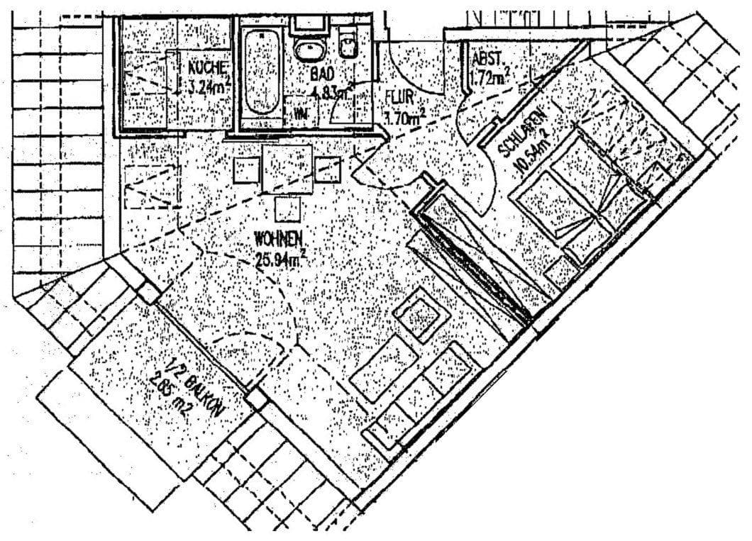 Prenájom bytu 2-izbový 53 m², Kirchstraße 15, Zwickau, Sasko Prenájom bytu 2-izbový 53 m², Kirchstraße 15, Zwickau, Sasko
