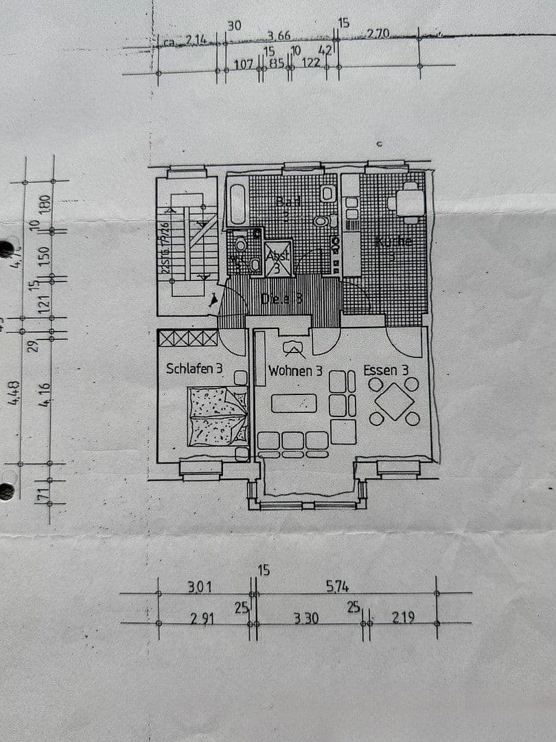 Prenájom bytu 2-izbový 73 m², Köln, Severné Porýnie - Westfálsko Prenájom bytu 2-izbový 73 m², Köln, Severné Porýnie - Westfálsko