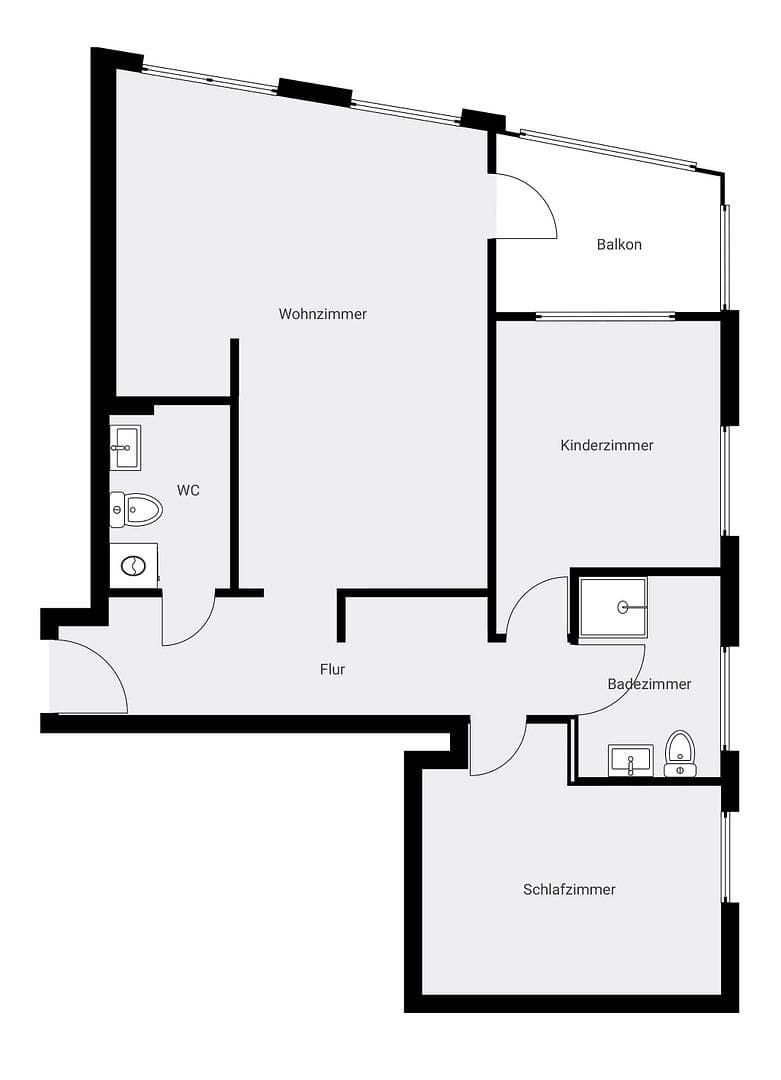 Predaj bytu 3-izbový 81 m², München, Bavorsko Predaj bytu 3-izbový 81 m², München, Bavorsko