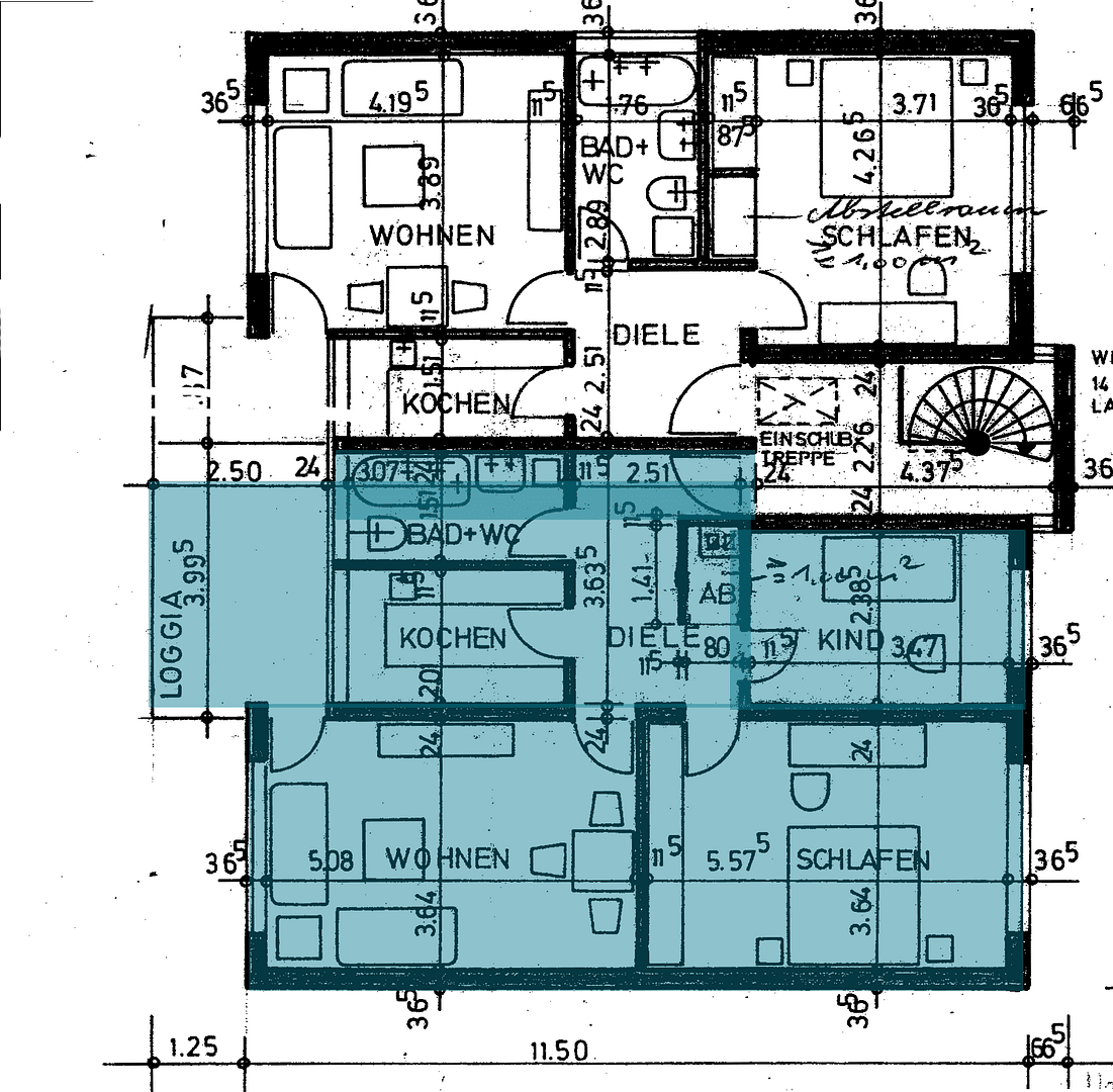 Prenájom bytu 2-izbový 68 m², Dormagen, Severné Porýnie - Westfálsko Prenájom bytu 2-izbový 68 m², Dormagen, Severné Porýnie - Westfálsko