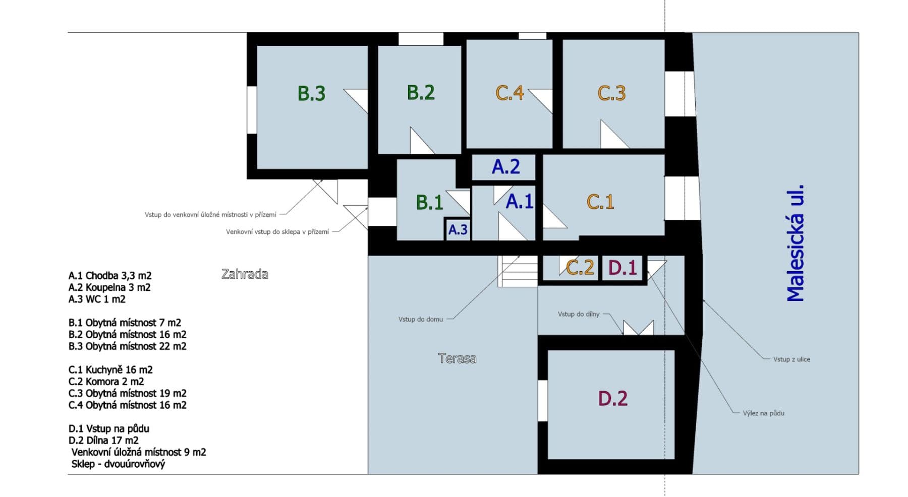 Predaj domu 122 m², pozemok 433 m², Malesická, Město Touškov, Plzeňský kraj Predaj domu 122 m², pozemok 433 m², Malesická, Město Touškov, Plzeňský kraj
