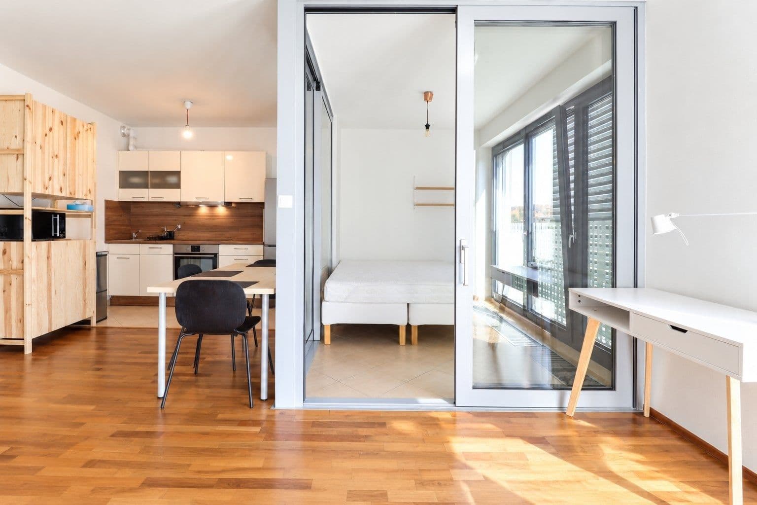 Prenájom bytu 1-izbový 48 m², Olšanská, Praha, Praha Prenájom bytu 1-izbový 48 m², Olšanská, Praha, Praha