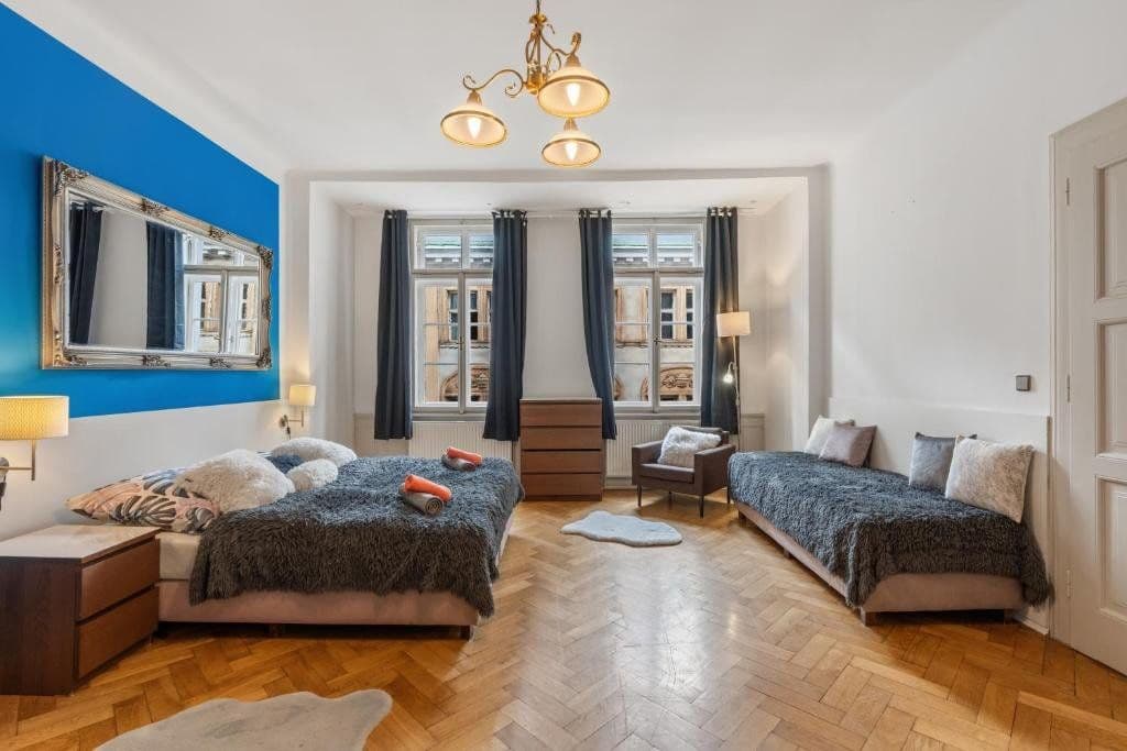 Prenájom bytu 143 m², Krakovská, Praha, Praha Prenájom bytu 143 m², Krakovská, Praha, Praha