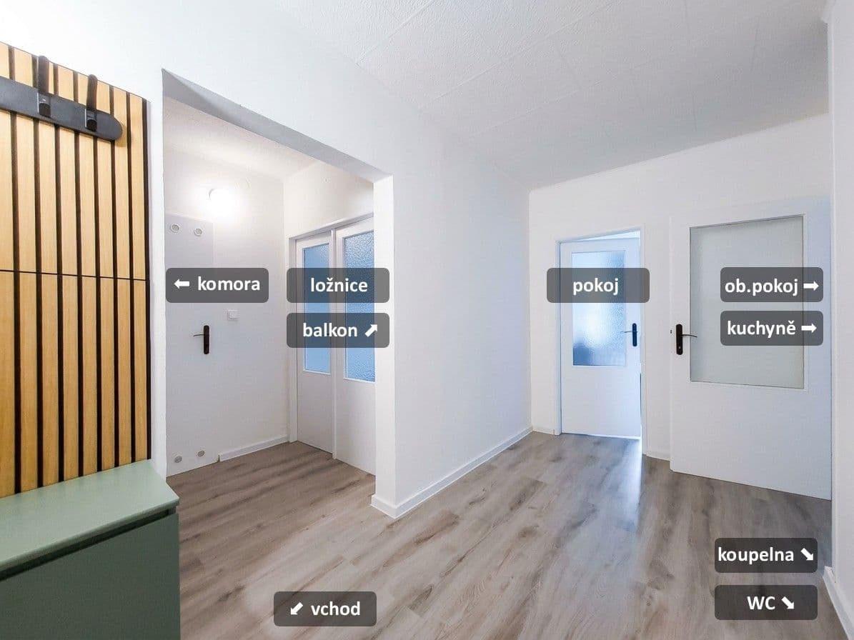 Prenájom bytu 3-izbový 70 m², Machkova, Praha, Praha Prenájom bytu 3-izbový 70 m², Machkova, Praha, Praha