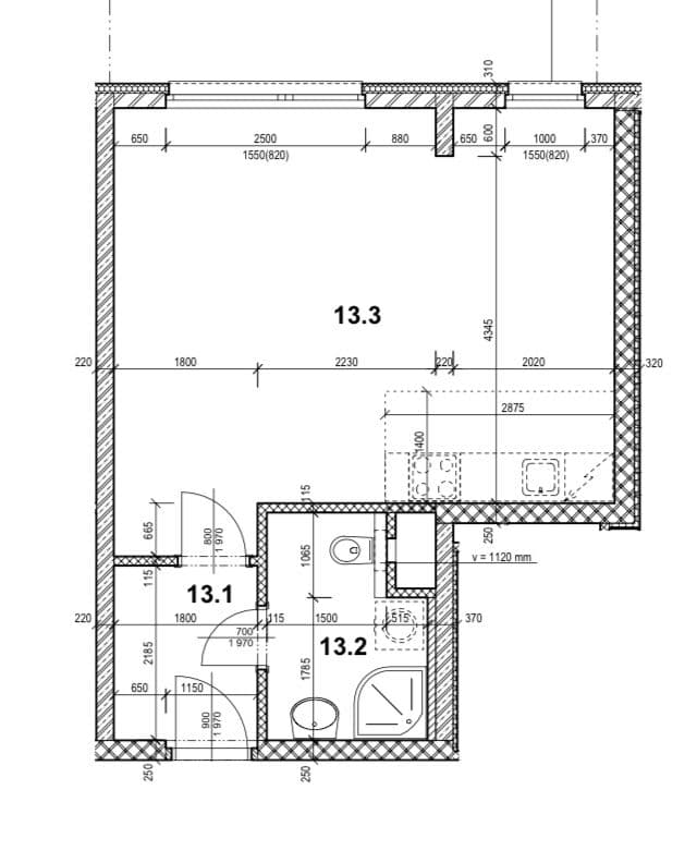 Prenájom bytu 1-izbový 42 m², Modenská, Praha, Praha Prenájom bytu 1-izbový 42 m², Modenská, Praha, Praha