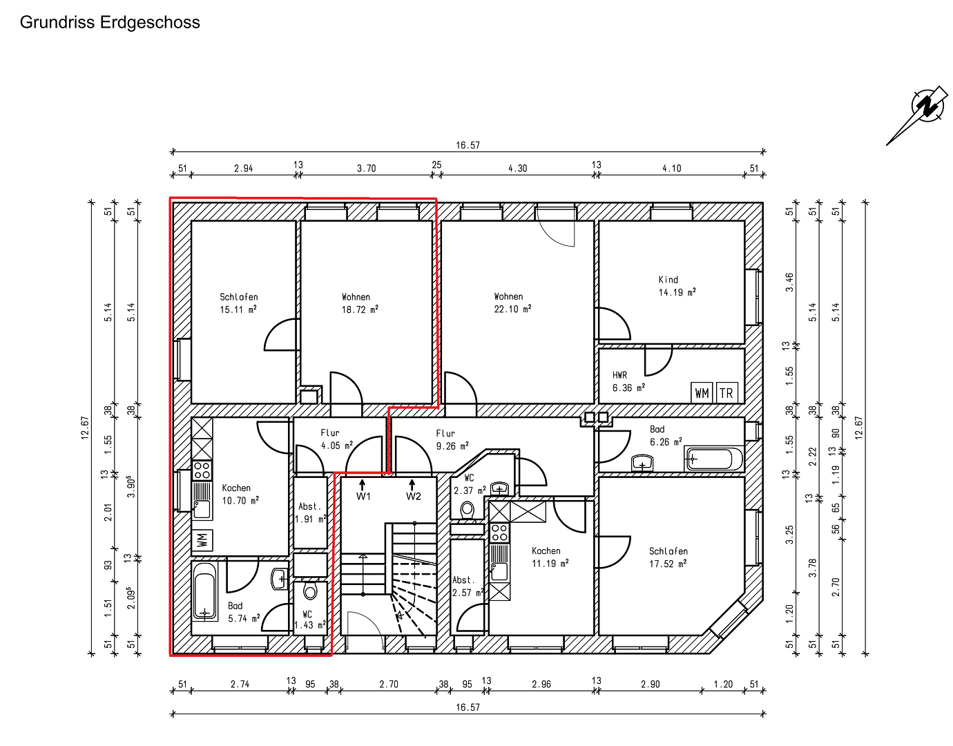 Prenájom bytu 2-izbový 58 m², August-Bebel-Str. 9, Hirschberg, Durínsko Prenájom bytu 2-izbový 58 m², August-Bebel-Str. 9, Hirschberg, Durínsko
