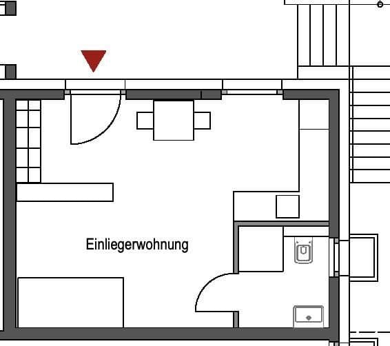 Prenájom bytu 1-izbový 28 m², Esslingen am Neckar, Bádensko-Wurttembersko Prenájom bytu 1-izbový 28 m², Esslingen am Neckar, Bádensko-Wurttembersko