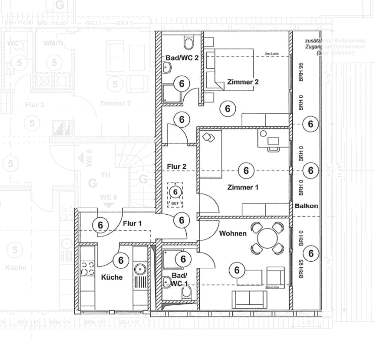 Prenájom bytu 3-izbový 73 m², Steinheimer Straße 217, Horn-Bad Meinberg, Severné Porýnie - Westfálsko Prenájom bytu 3-izbový 73 m², Steinheimer Straße 217, Horn-Bad Meinberg, Severné Porýnie - Westfálsko