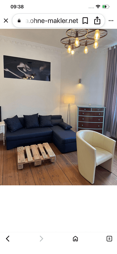 Prenájom bytu 1-izbový 56 m², Berlin, Berlín Prenájom bytu 1-izbový 56 m², Berlin, Berlín