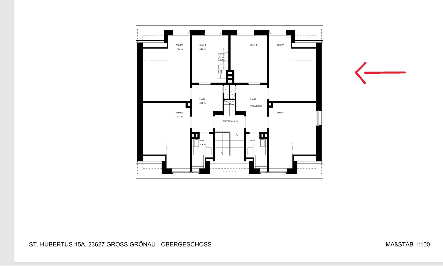 Prenájom bytu 2-izbový 43 m², St. Hubertus 15a, Groß Grönau, Šlezvicko-Holštajnsko Prenájom bytu 2-izbový 43 m², St. Hubertus 15a, Groß Grönau, Šlezvicko-Holštajnsko