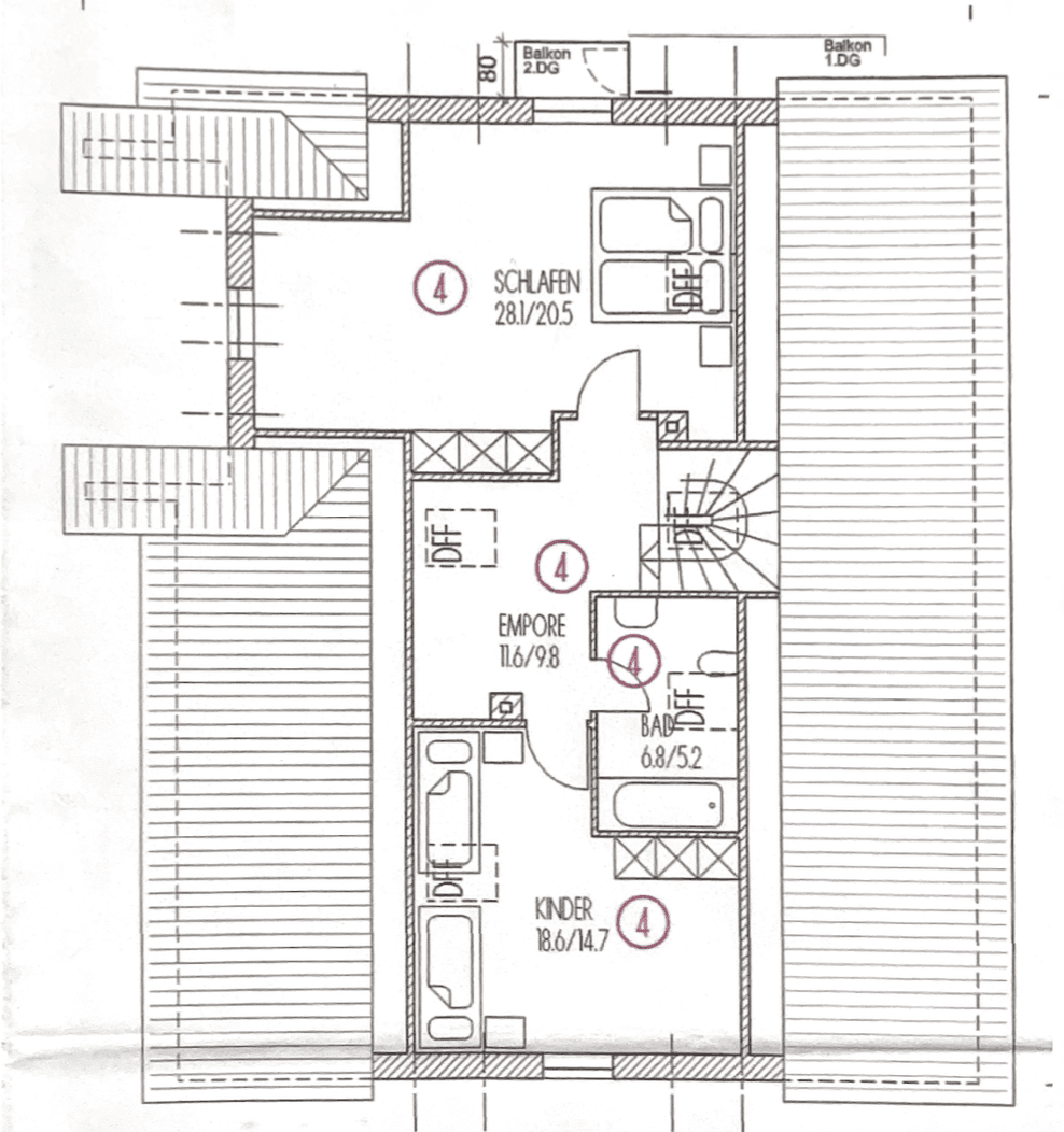 Predaj bytu 4-izbový 104 m², Zusmarshausen, Bavorsko Predaj bytu 4-izbový 104 m², Zusmarshausen, Bavorsko
