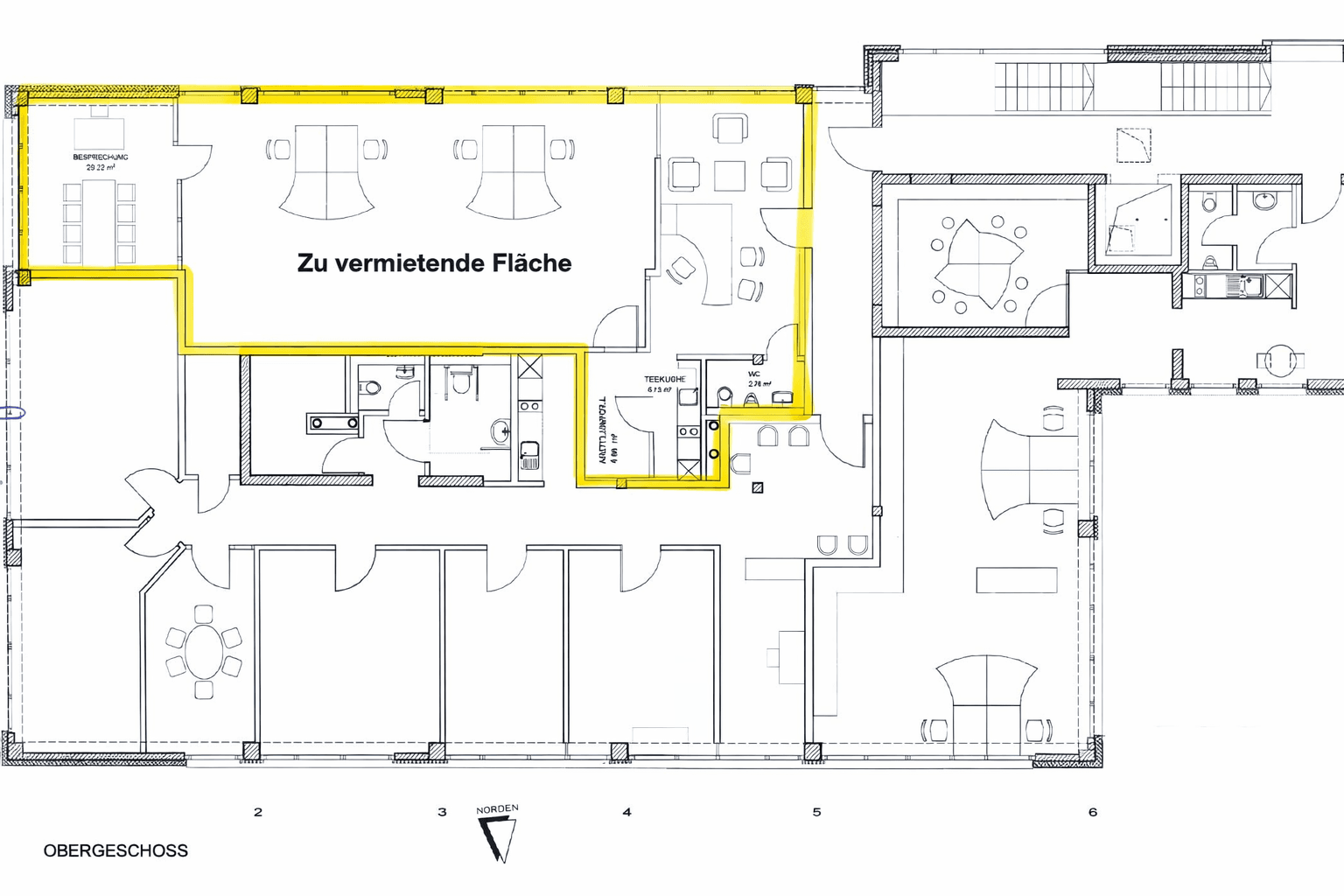 Prenájom kancelárie 146 m², Schweinfurt, Bavorsko Prenájom kancelárie 146 m², Schweinfurt, Bavorsko