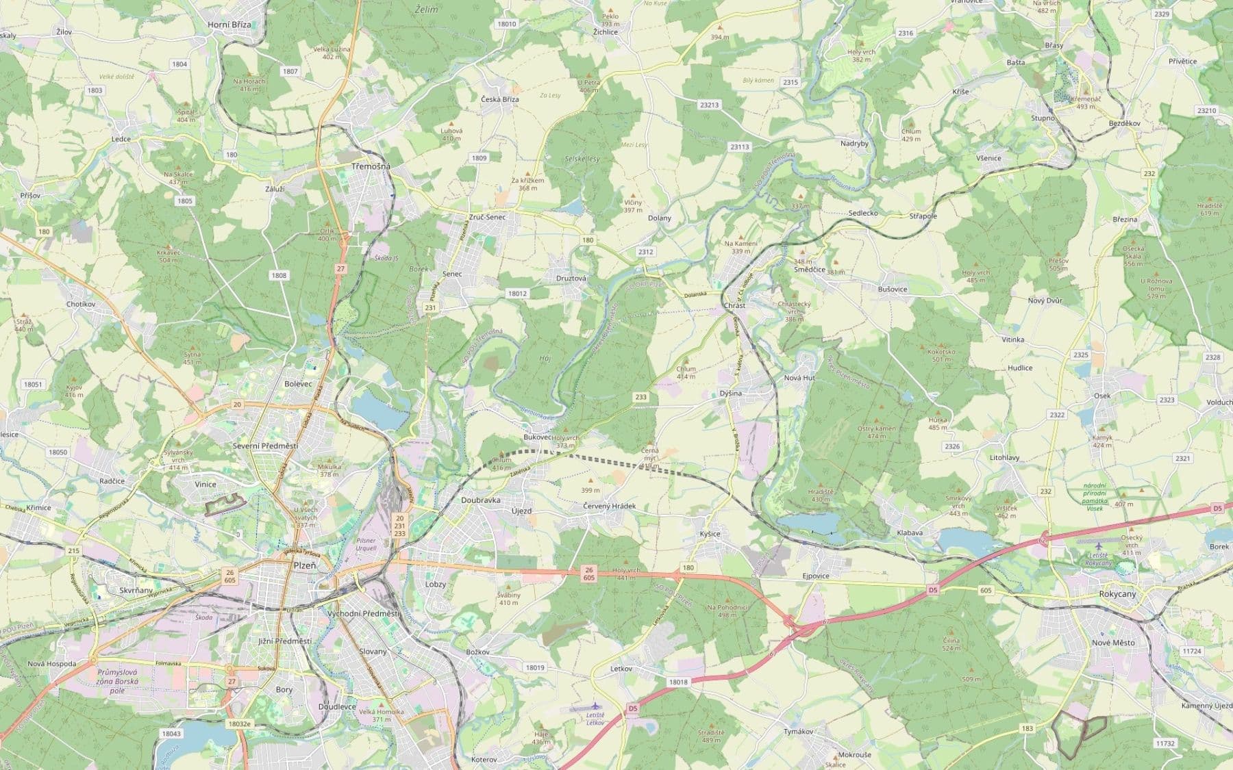 Predaj pozemku 35.664 m², Druztová, Plzeňský kraj Predaj pozemku 35.664 m², Druztová, Plzeňský kraj