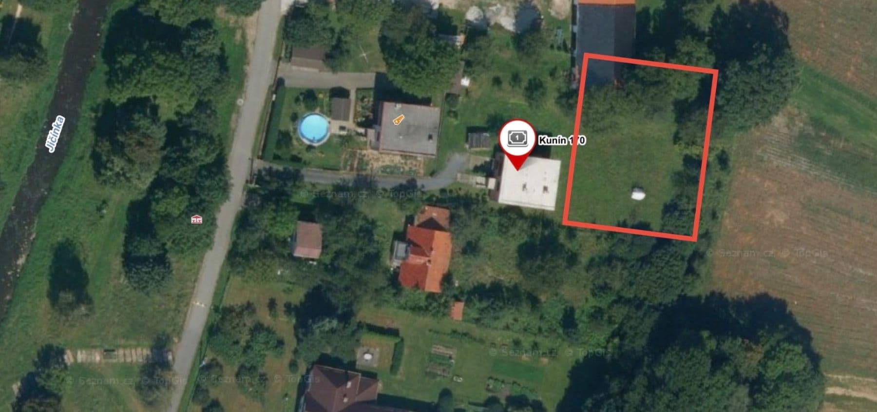 Predaj pozemku 1.035 m², Kunín, Moravskoslezský kraj Predaj pozemku 1.035 m², Kunín, Moravskoslezský kraj