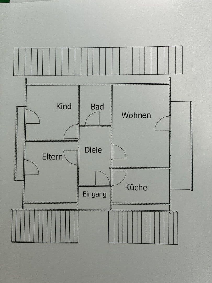 Prenájom bytu 3-izbový 82 m², Hungen, Hesensko Prenájom bytu 3-izbový 82 m², Hungen, Hesensko