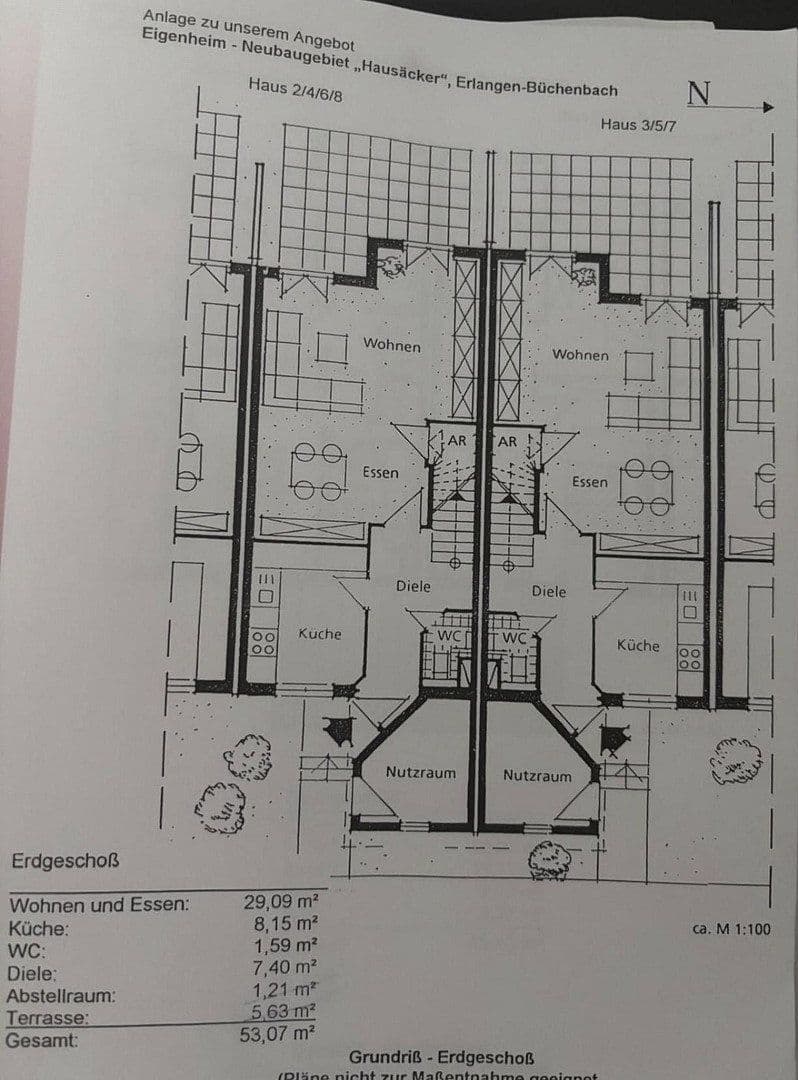Predaj domu 122 m², pozemok 162 m², Erlangen, Bavorsko Predaj domu 122 m², pozemok 162 m², Erlangen, Bavorsko
