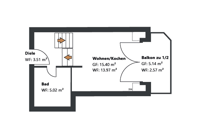 Predaj bytu 2-izbový 47 m², Oettingenstraße 20, München-Lehel, Bavorsko Predaj bytu 2-izbový 47 m², Oettingenstraße 20, München-Lehel, Bavorsko