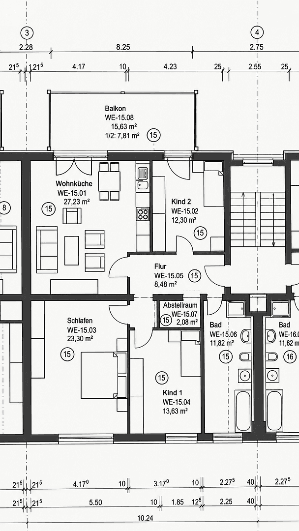 Predaj bytu 3-izbový 107 m², Augsburg, Bavorsko Predaj bytu 3-izbový 107 m², Augsburg, Bavorsko