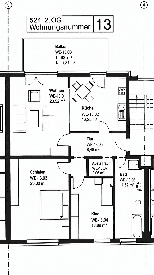 Predaj bytu 3-izbový 107 m², Augsburg, Bavorsko Predaj bytu 3-izbový 107 m², Augsburg, Bavorsko