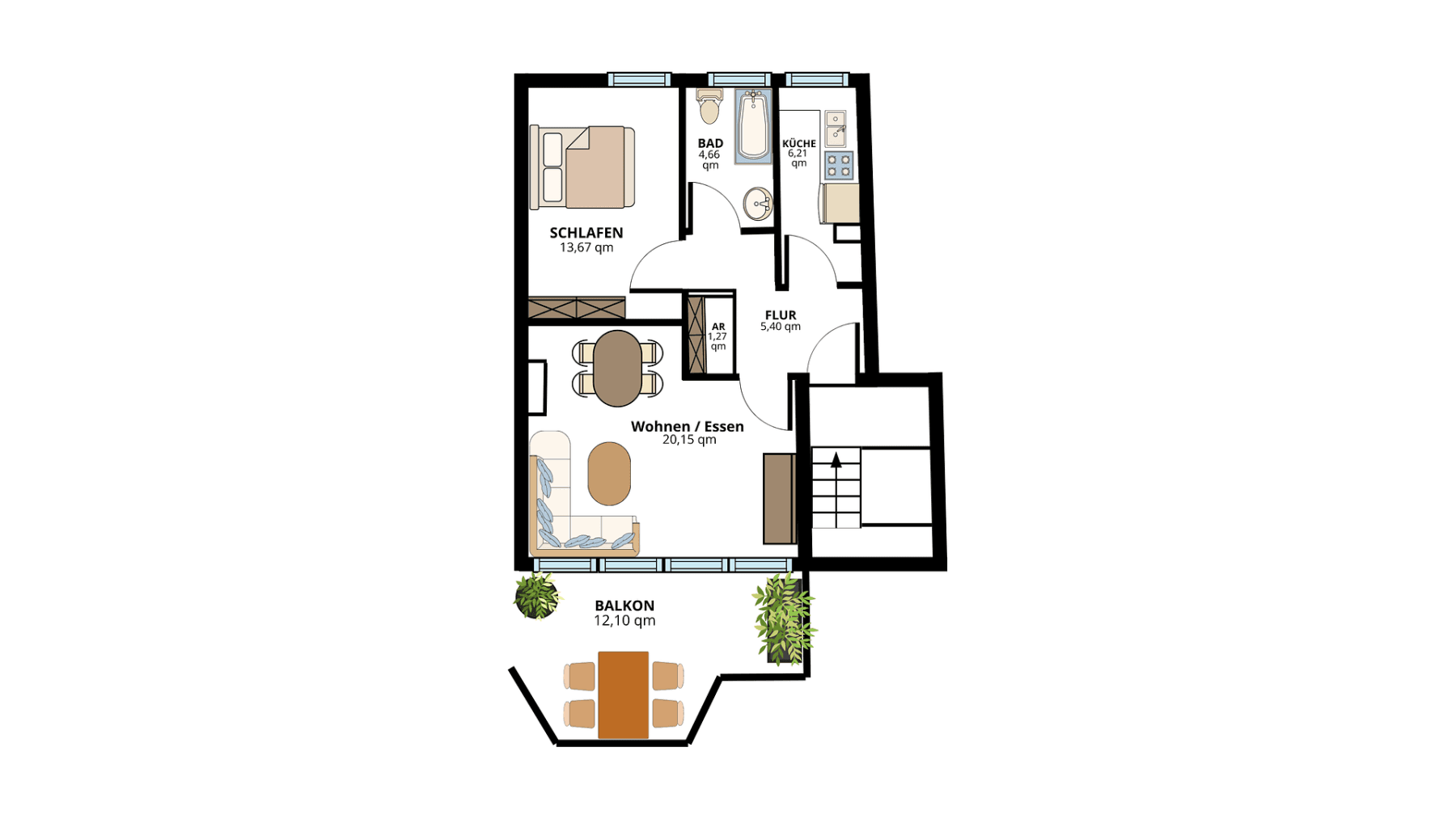 Predaj bytu 2-izbový 58 m², Jersbeker Strasse 8, Bargteheide, Šlezvicko-Holštajnsko Predaj bytu 2-izbový 58 m², Jersbeker Strasse 8, Bargteheide, Šlezvicko-Holštajnsko