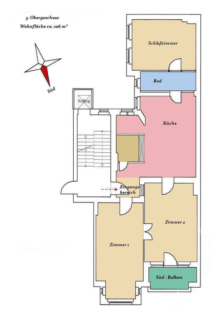 Predaj bytu 4-izbový 106 m², Berlin, Berlín Predaj bytu 4-izbový 106 m², Berlin, Berlín