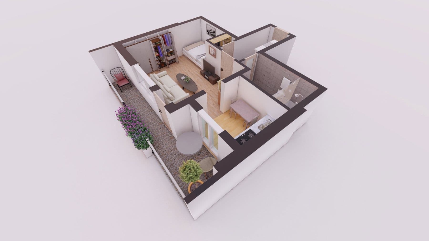 Predaj bytu 1-izbový 42 m², Albert-Schweitzer-Str.65, München, Bavorsko Predaj bytu 1-izbový 42 m², Albert-Schweitzer-Str.65, München, Bavorsko