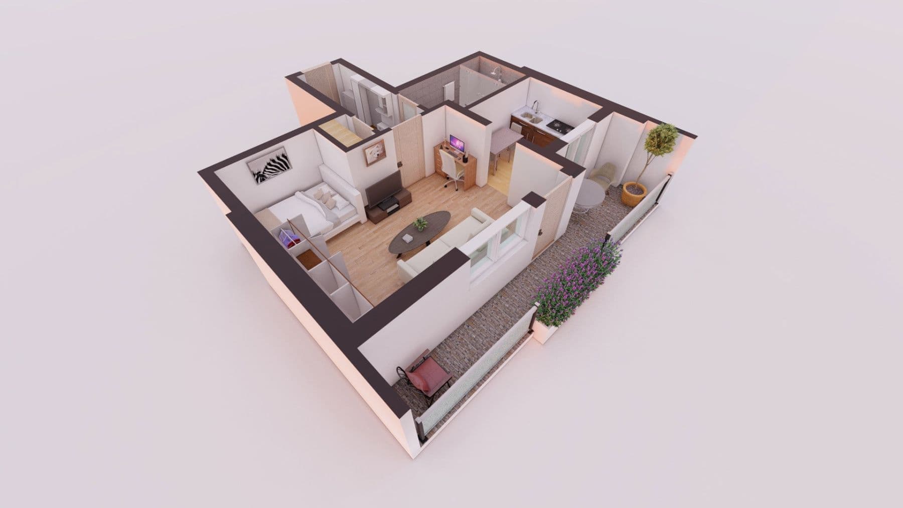 Predaj bytu 1-izbový 42 m², Albert-Schweitzer-Str.65, München, Bavorsko Predaj bytu 1-izbový 42 m², Albert-Schweitzer-Str.65, München, Bavorsko