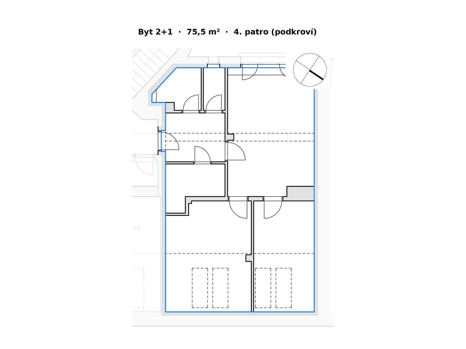 Predaj bytu 2-izbový 75 m², Primátorská, Praha, Praha Predaj bytu 2-izbový 75 m², Primátorská, Praha, Praha