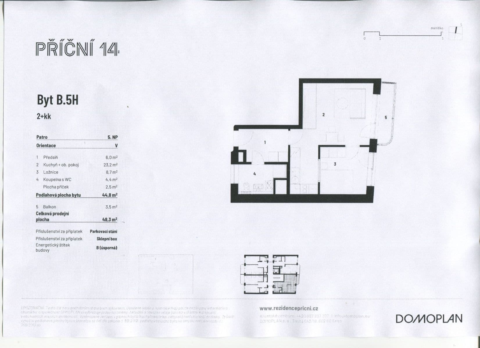 Prenájom bytu 2-izbový 45 m², Příční, Brno, Jihomoravský kraj Prenájom bytu 2-izbový 45 m², Příční, Brno, Jihomoravský kraj
