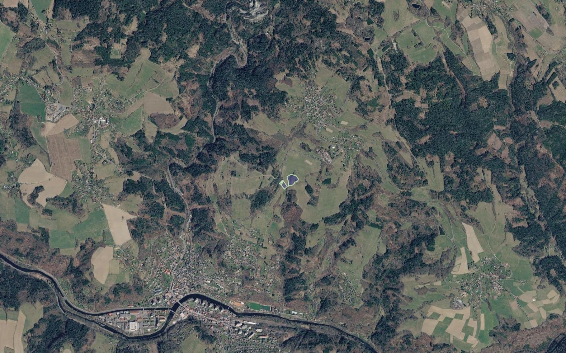 Predaj pozemku 1.955 m², Železný Brod, Liberecký kraj Predaj pozemku 1.955 m², Železný Brod, Liberecký kraj