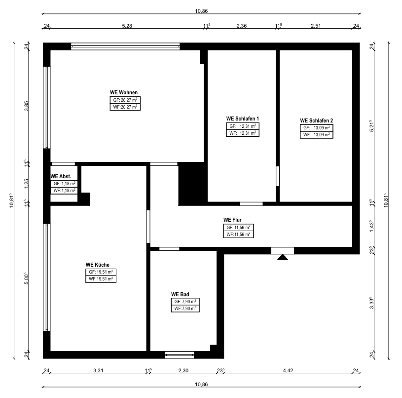 Predaj bytu 3-izbový 86 m², Neusser Str. 723, Köln, Severné Porýnie - Westfálsko Predaj bytu 3-izbový 86 m², Neusser Str. 723, Köln, Severné Porýnie - Westfálsko