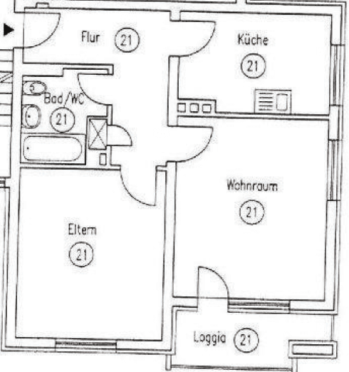 Prenájom bytu 2-izbový 56 m², Hörigstraße 4, Dortmund, Severné Porýnie - Westfálsko Prenájom bytu 2-izbový 56 m², Hörigstraße 4, Dortmund, Severné Porýnie - Westfálsko