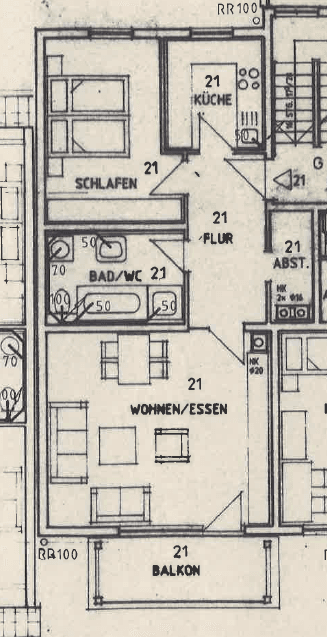 Predaj bytu 3-izbový 85 m², Seukendorf, Bavorsko Predaj bytu 3-izbový 85 m², Seukendorf, Bavorsko