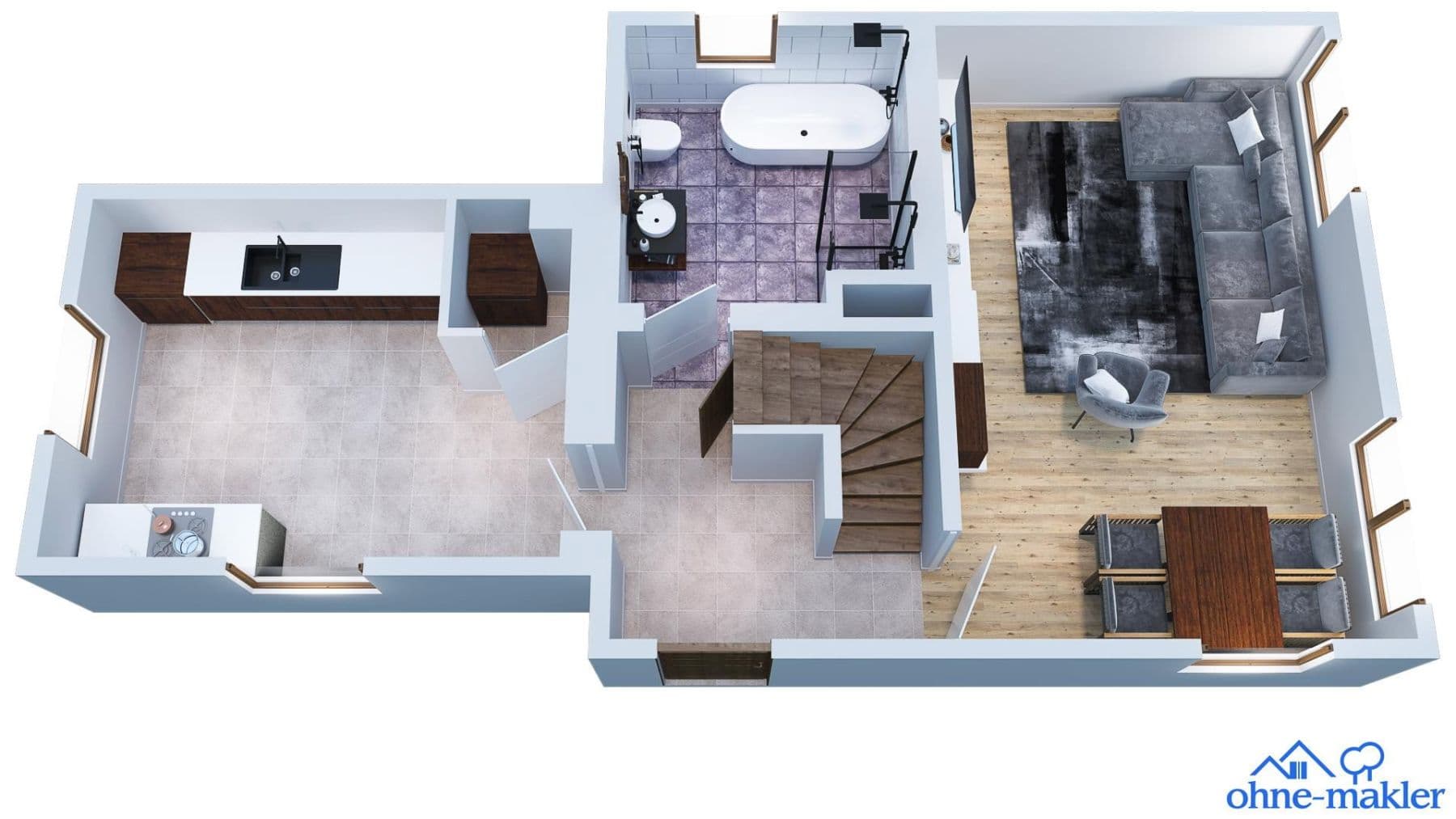 Predaj domu 182 m², pozemok 490 m², Hauptstraße 23A, Aßlar, Hesensko Predaj domu 182 m², pozemok 490 m², Hauptstraße 23A, Aßlar, Hesensko