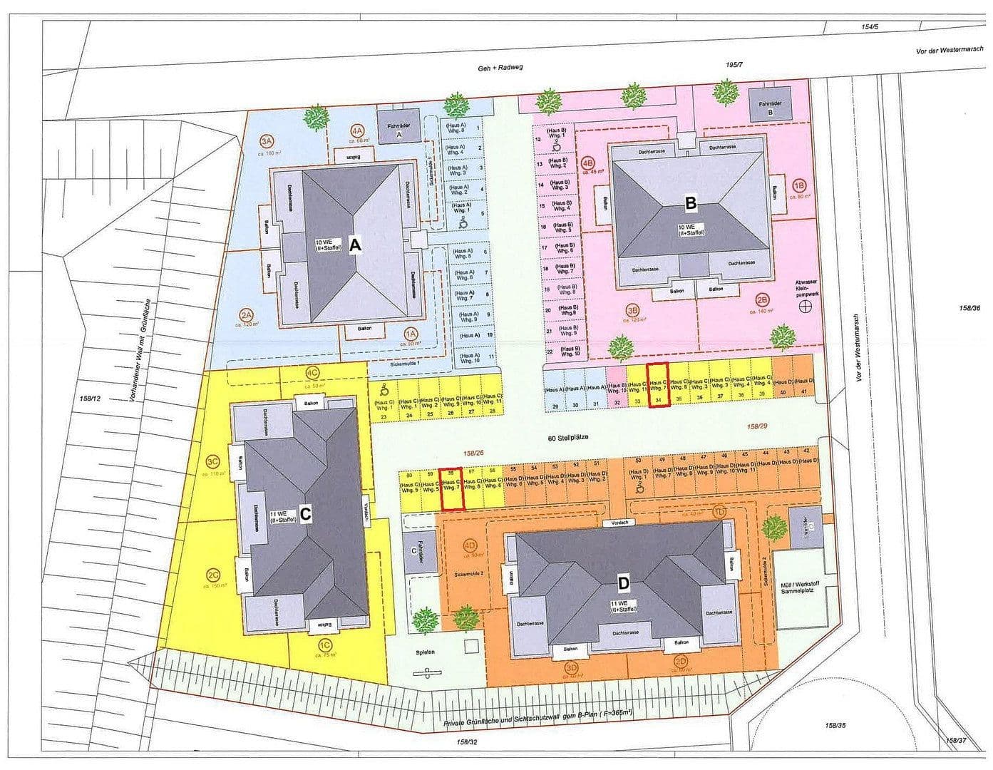 Predaj bytu 3-izbový 86 m², Kurzer Weg 14, Bardowick, Dolné Sasko Predaj bytu 3-izbový 86 m², Kurzer Weg 14, Bardowick, Dolné Sasko