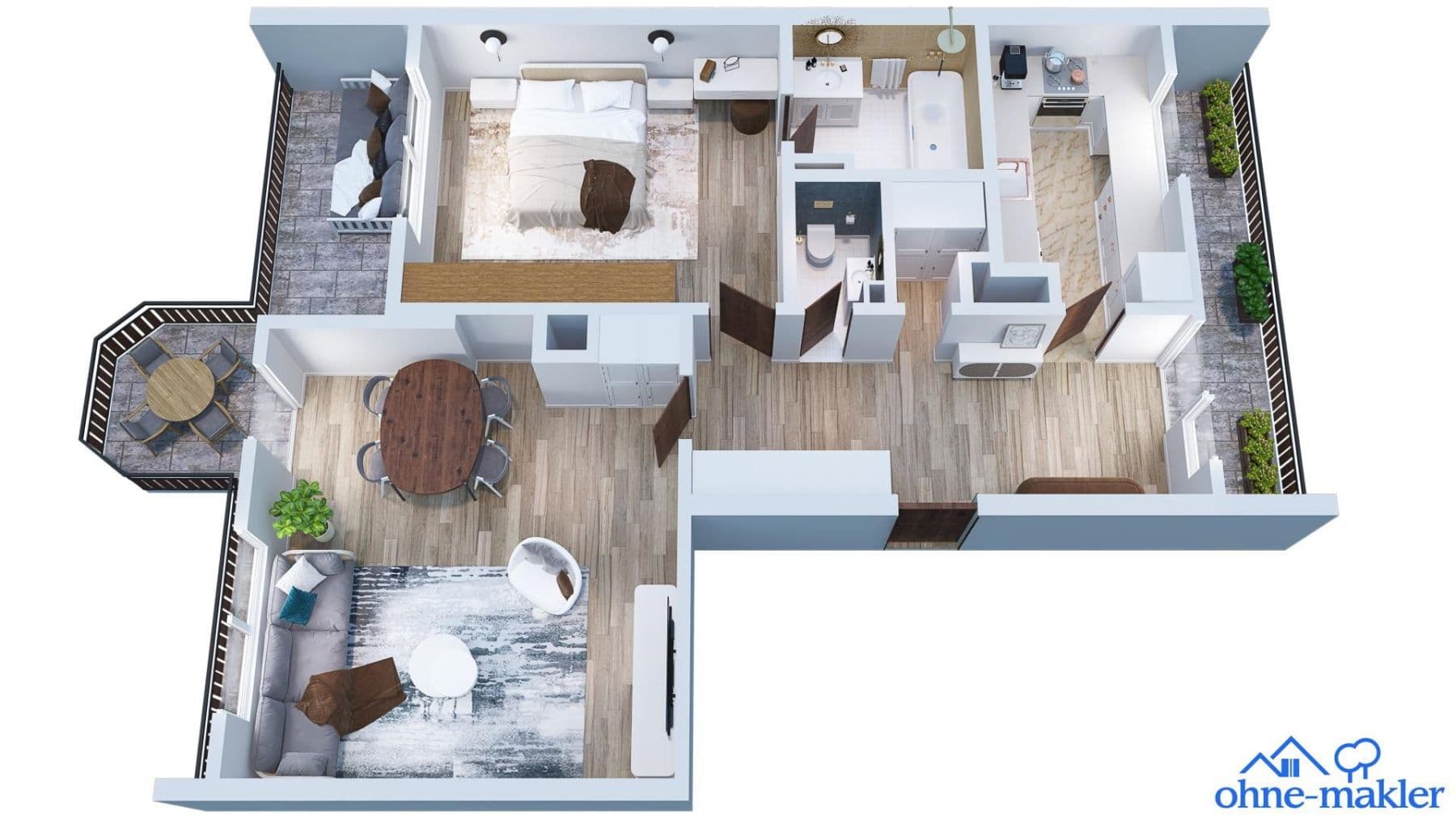 Predaj bytu 2-izbový 80 m², München, Bavorsko Predaj bytu 2-izbový 80 m², München, Bavorsko