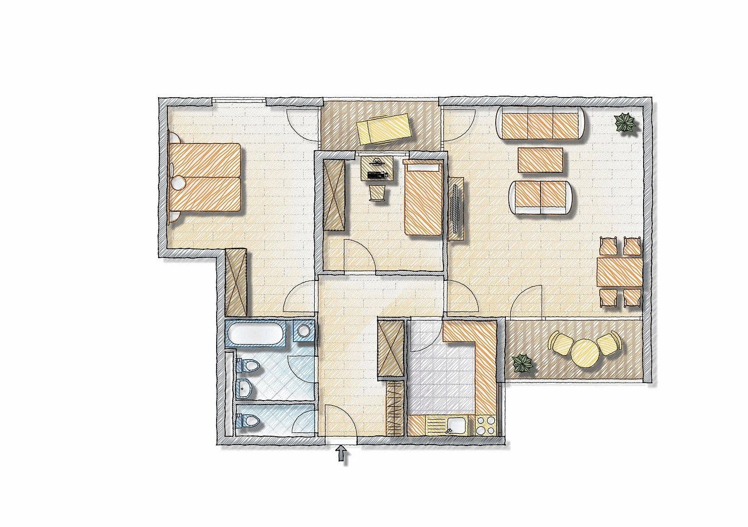 Prenájom bytu 3-izbový 95 m², Alter Kirchweg 6, Langenfeld (Rheinland), Severné Porýnie - Westfálsko Prenájom bytu 3-izbový 95 m², Alter Kirchweg 6, Langenfeld (Rheinland), Severné Porýnie - Westfálsko