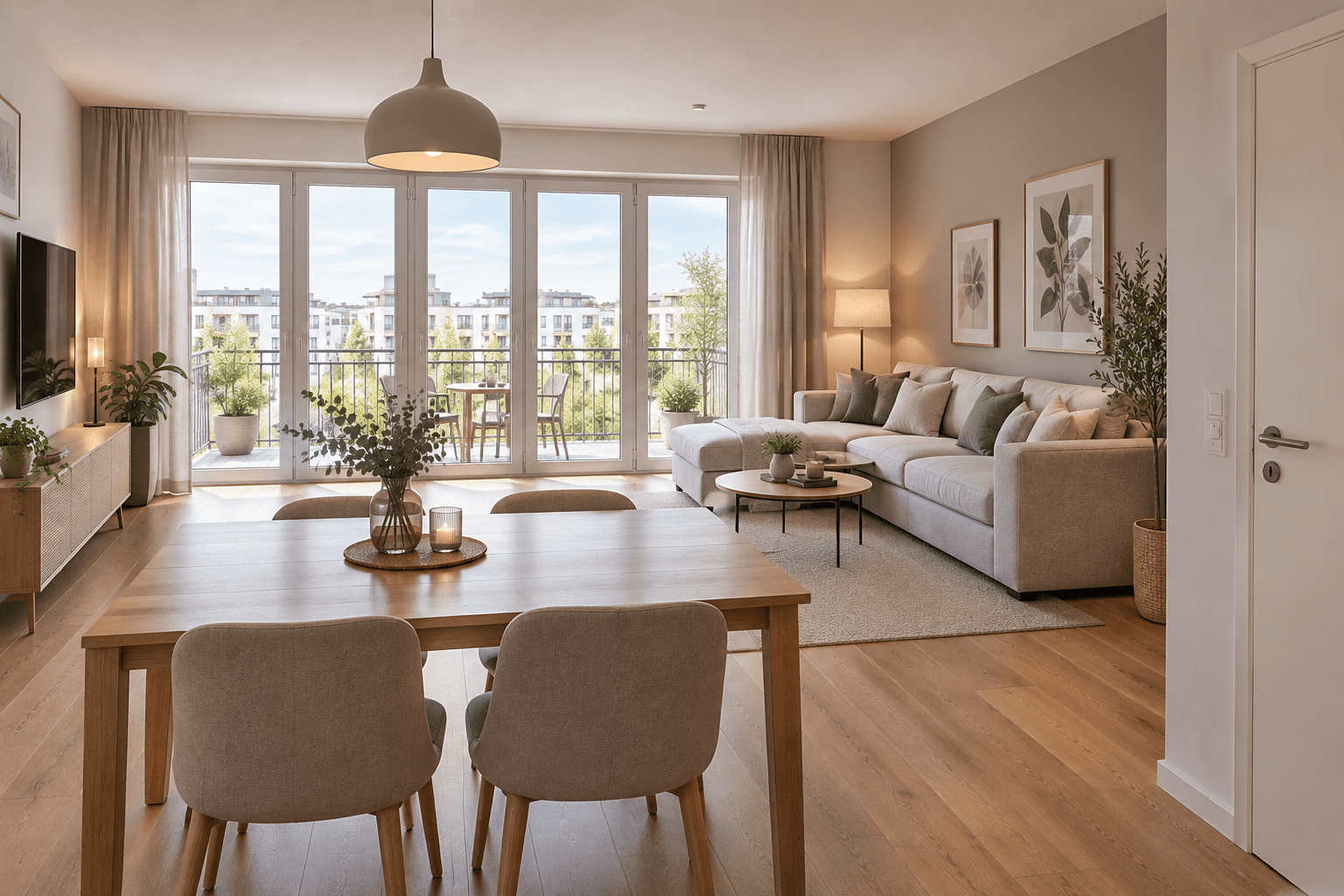 Prenájom bytu 2-izbový 68 m², Augsburg, Bavorsko Prenájom bytu 2-izbový 68 m², Augsburg, Bavorsko
