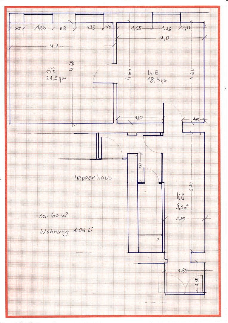 Prenájom bytu 2-izbový 60 m², Windhukstraße 37, Wuppertal, Severné Porýnie - Westfálsko Prenájom bytu 2-izbový 60 m², Windhukstraße 37, Wuppertal, Severné Porýnie - Westfálsko