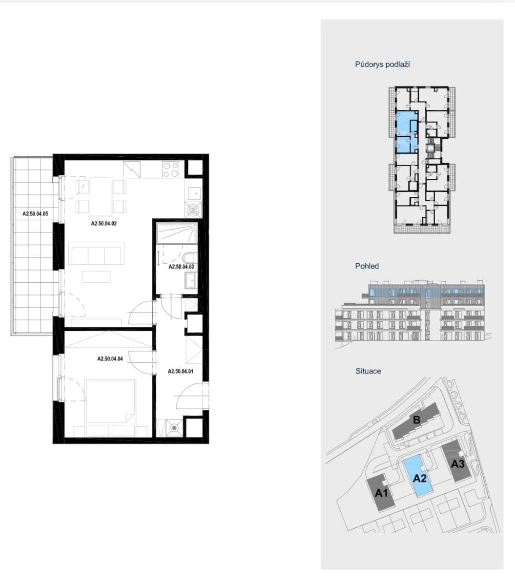 Predaj bytu 2-izbový 50 m², Haenkeho, Praha, Praha Predaj bytu 2-izbový 50 m², Haenkeho, Praha, Praha