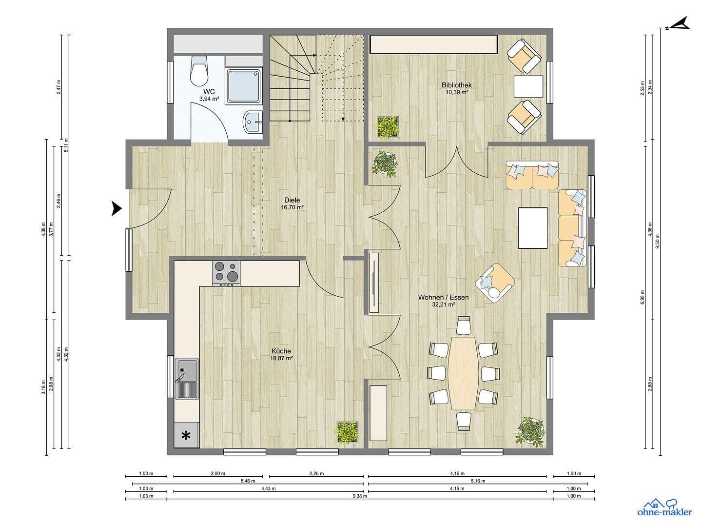 Predaj domu 464 m², pozemok 1.313 m², Hamburg, Hamburg Predaj domu 464 m², pozemok 1.313 m², Hamburg, Hamburg