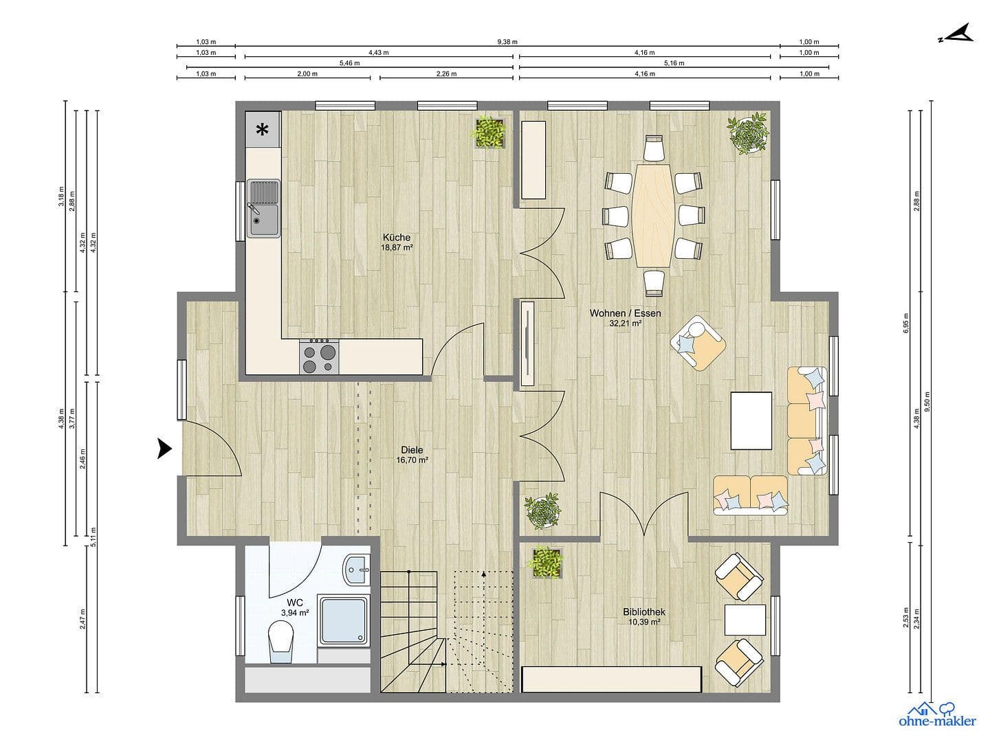 Predaj domu 464 m², pozemok 1.313 m², Hamburg, Hamburg Predaj domu 464 m², pozemok 1.313 m², Hamburg, Hamburg