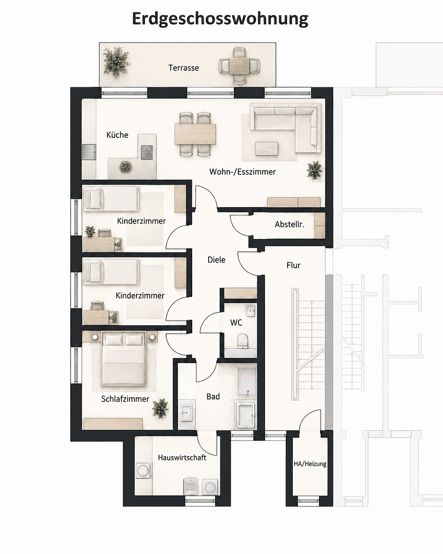 Prenájom bytu 4-izbový 120 m², Im Mainzertal 4, Rheinbach, Severné Porýnie - Westfálsko Prenájom bytu 4-izbový 120 m², Im Mainzertal 4, Rheinbach, Severné Porýnie - Westfálsko
