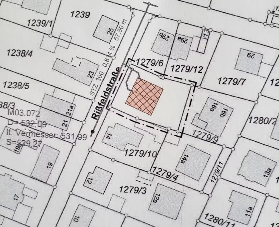 Predaj pozemku 545 m², Rißfeldstr. 16, Fürstenfeldbruck, Bavorsko Predaj pozemku 545 m², Rißfeldstr. 16, Fürstenfeldbruck, Bavorsko