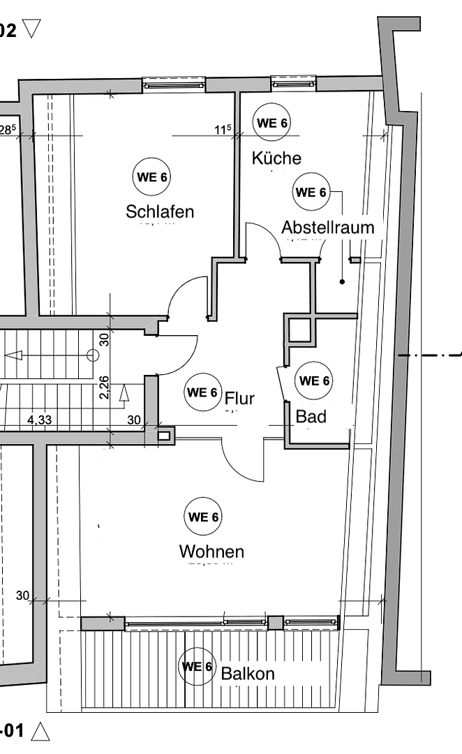 Prenájom bytu 2-izbový 69 m², Mülheimer Freiheit, Köln, Severné Porýnie - Westfálsko Prenájom bytu 2-izbový 69 m², Mülheimer Freiheit, Köln, Severné Porýnie - Westfálsko